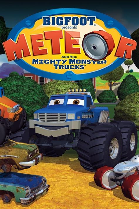Bigfoot presents meteor and the mighty monster trucks - News of Meteor receiving a package from his Mom on her Mars mission becomes a game of broken telephone with all sorts of zany variations on the message, lead...